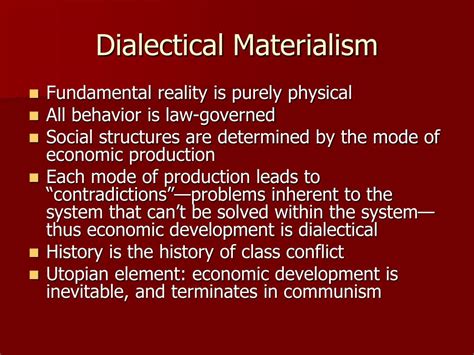 What is Dialectic Materialism: Basic Methodology of Marx.